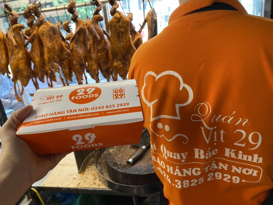 Vịt Quay Bắc Kinh Vịt 29 – Giao Hàng Tận Nơi Tại Hà Nội