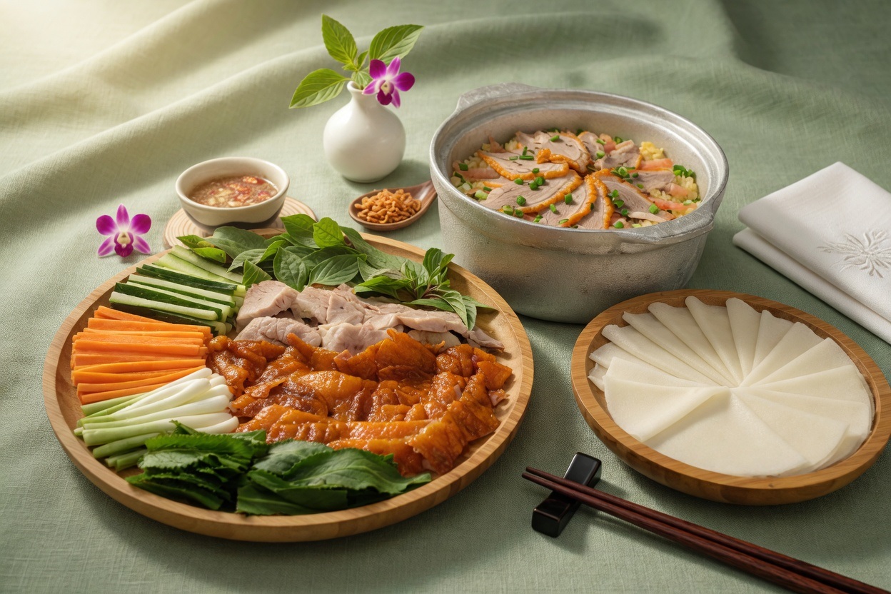 Set Vịt Cuốn Bắc Kinh – Món Ăn Văn Phòng Đang Hottrend Tại Vịt 29