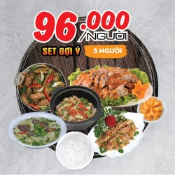 Set gợi ý cho 4-5 người