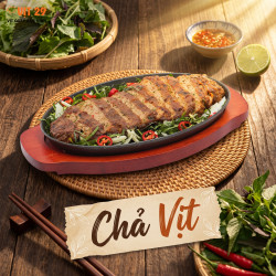 Chả vịt thiết bản