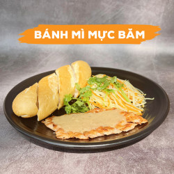 Bánh Mì Chả Mực Nướng