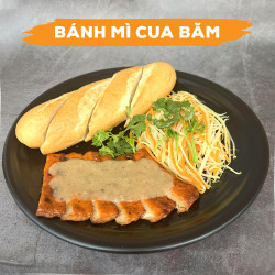 Bánh Mì Chả Cua Nướng