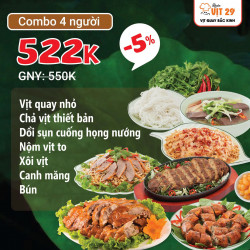 Combo 4 người