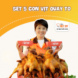 Combo 5  Vịt Quay Bắc Kinh To