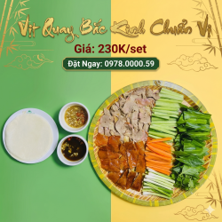Vịt Quay Bắc Kinh Chuẩn Vị
