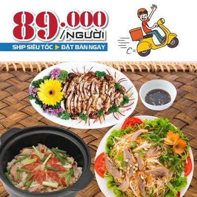 Combo dành cho 3 người giá 265k