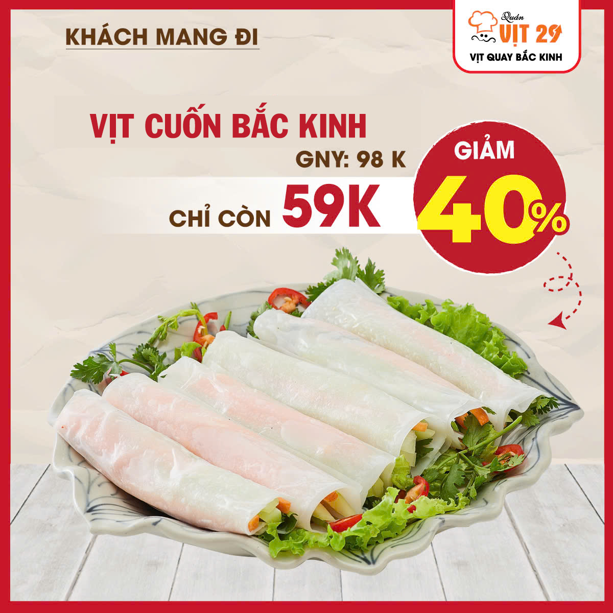 Vịt Cuốn Bắc Kinh